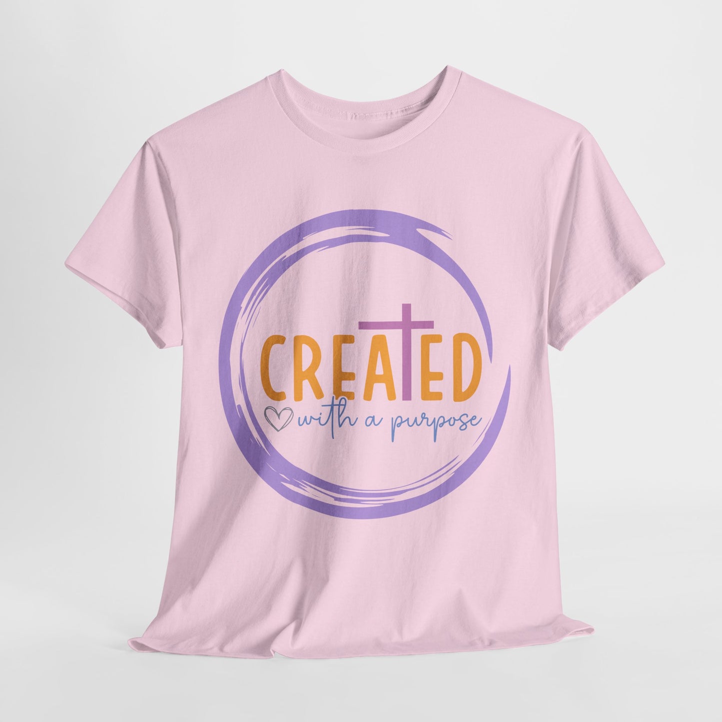 VS Unisex Heavy Cotton Fit: Purposeful Logo T-Shirt!