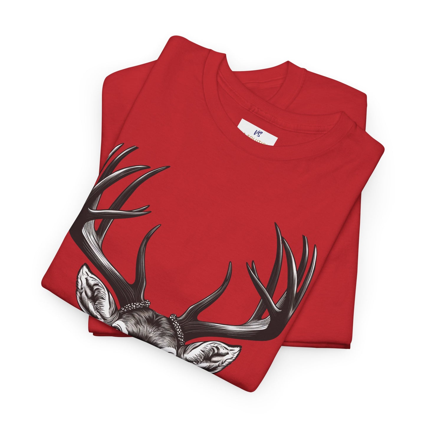 VS Buck photo Unisex Heavy Cotton Tee - Nature Lover Gift