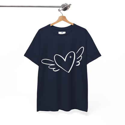 VS Unisex T-Shirt Heavy Cotton: Romantic Gift, Couples Matching Top!