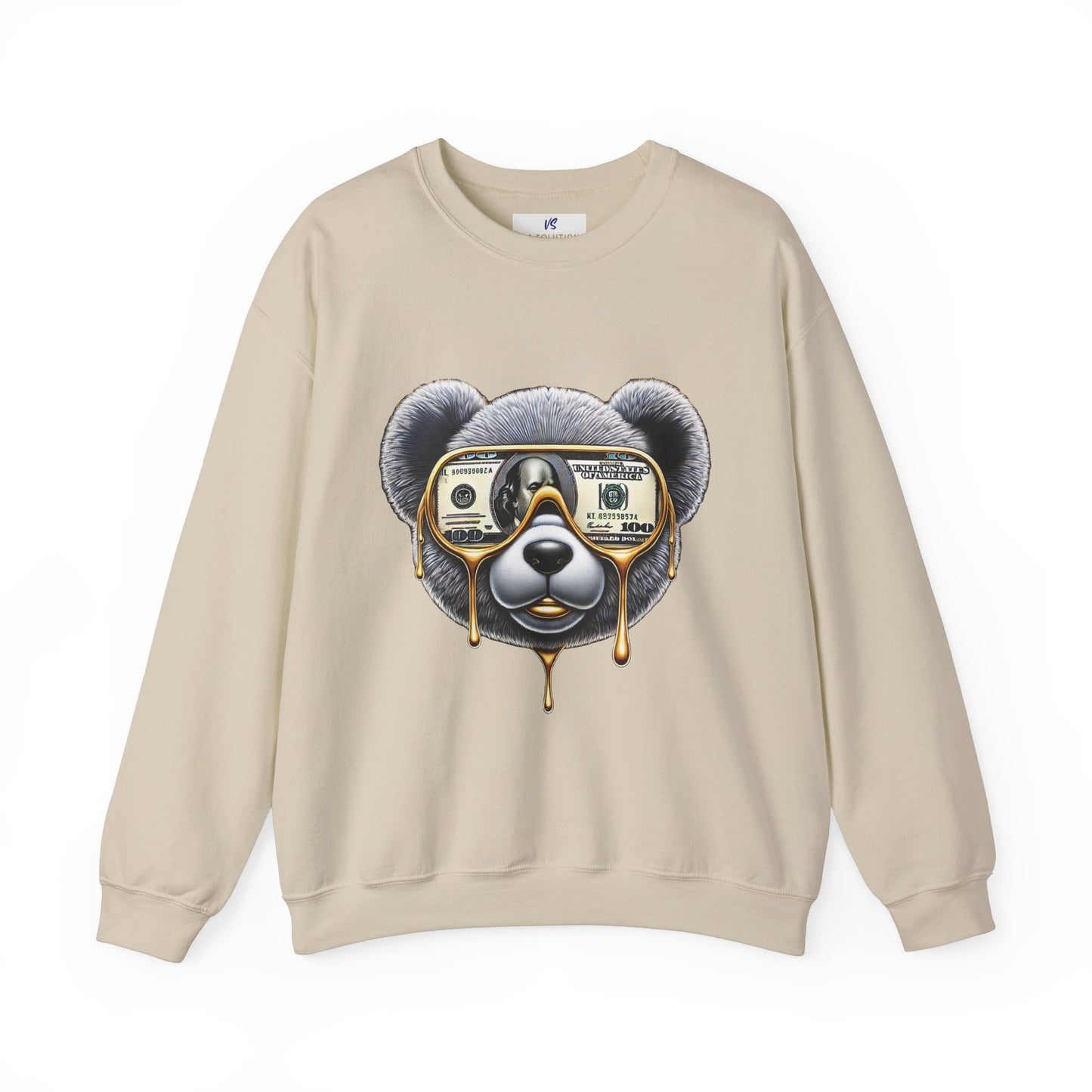 VS Bear, Cozy Pullover, Casual Sweater, Unisex