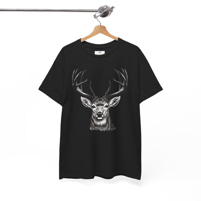 VS Buck photo Unisex Heavy Cotton Tee - Nature Lover Gift