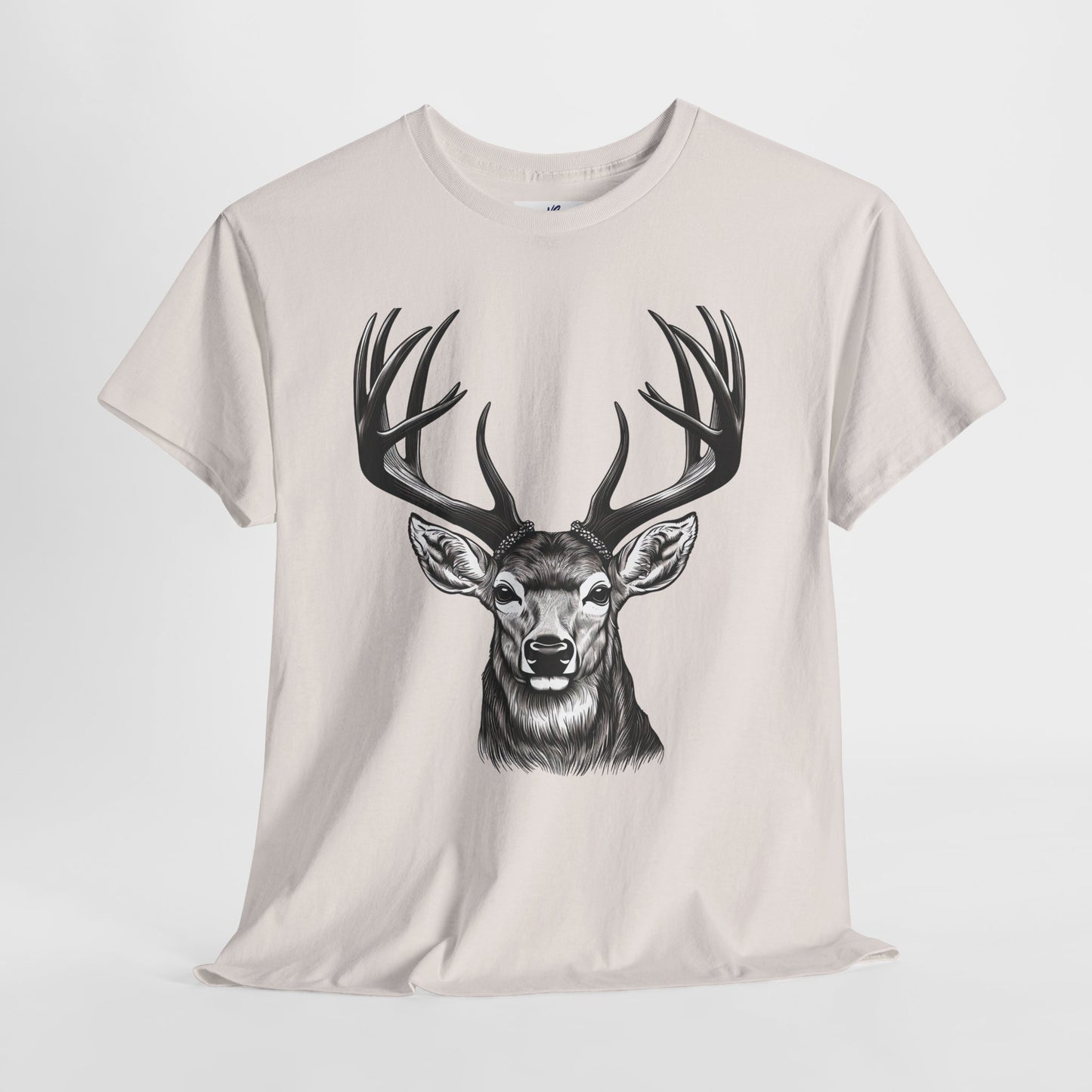 VS Buck photo Unisex Heavy Cotton Tee - Nature Lover Gift