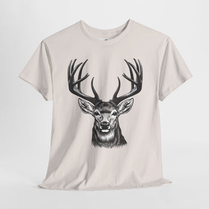 VS Buck photo Unisex Heavy Cotton Tee - Nature Lover Gift