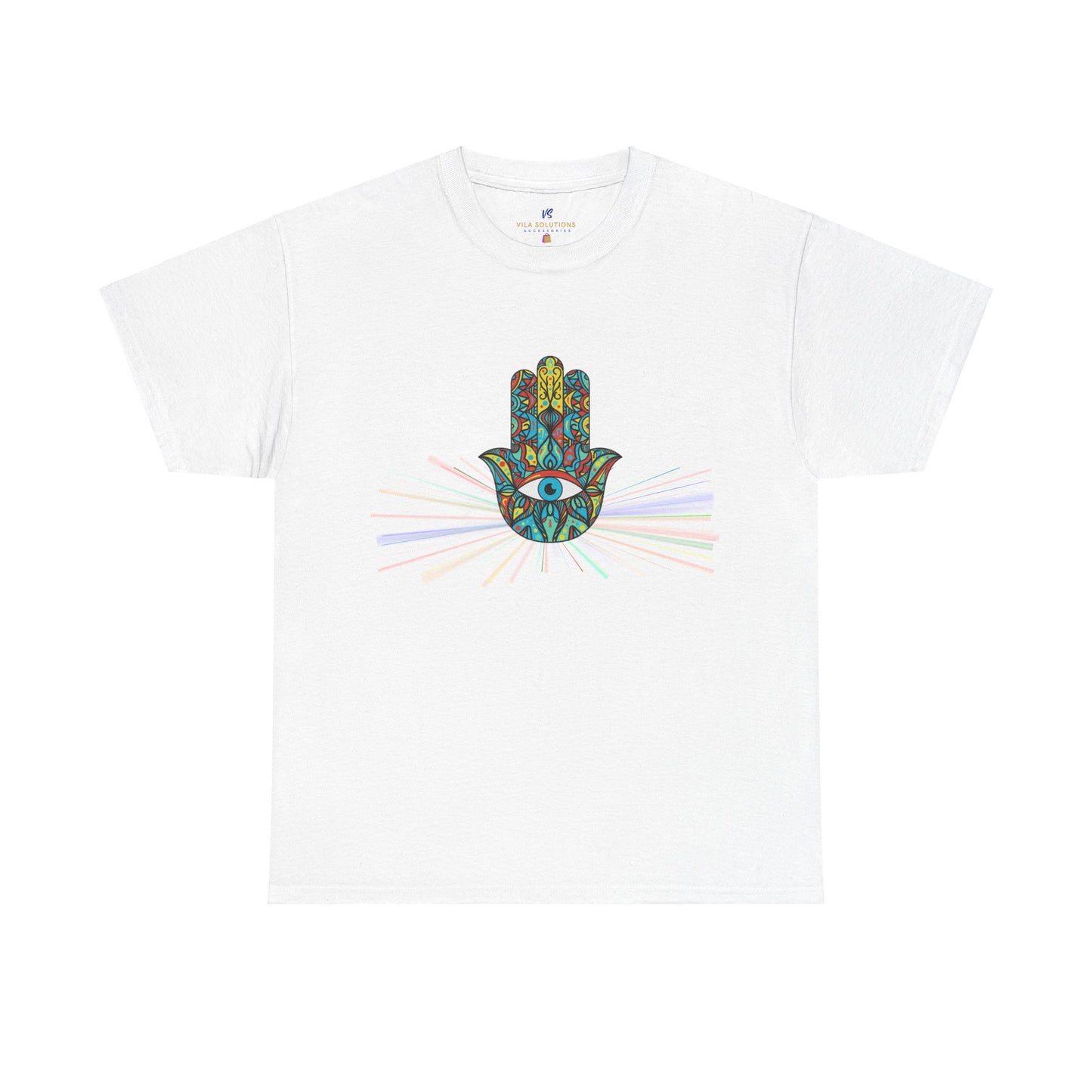 VS Unisex T-Shirt Heavy Cotton: Color Third Eye, Spiritual Graphic.