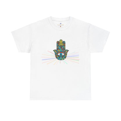 VS Unisex T-Shirt Heavy Cotton: Color Third Eye, Spiritual Graphic.