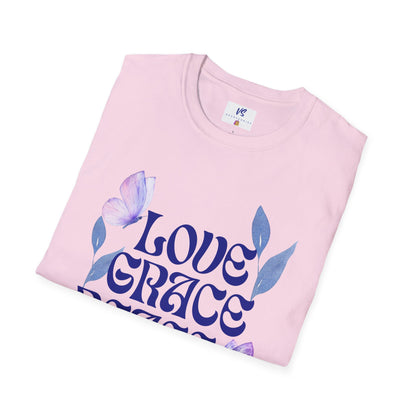 VS Unisex T-Shirt: Love, Grace, Peace!