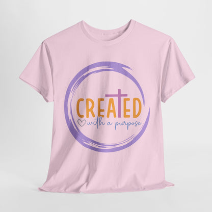 VS Unisex Heavy Cotton Fit: Purposeful Logo T-Shirt!