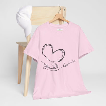 VS Dog Paw Unisex Tee, Pet Owner Gift