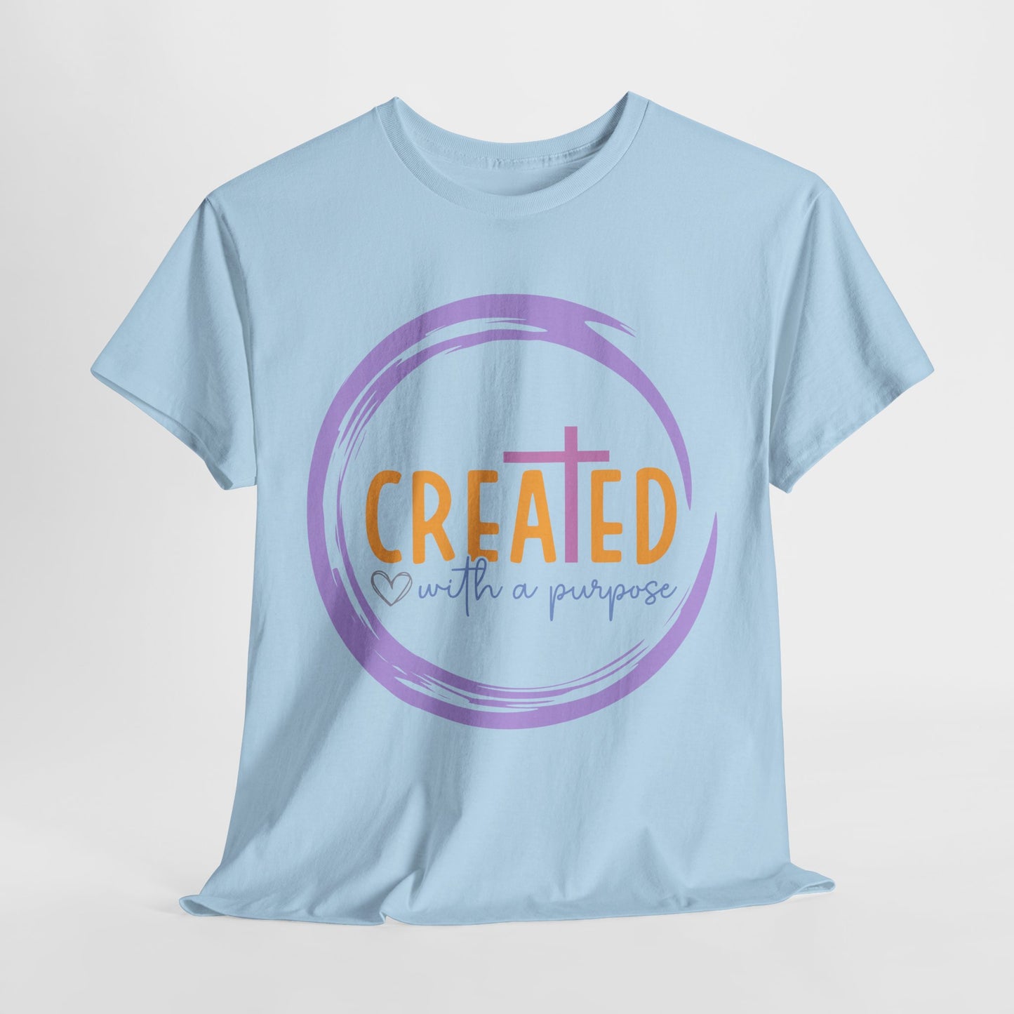 VS Unisex Heavy Cotton Fit: Purposeful Logo T-Shirt!