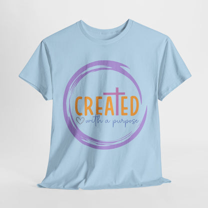 VS Unisex Heavy Cotton Fit: Purposeful Logo T-Shirt!