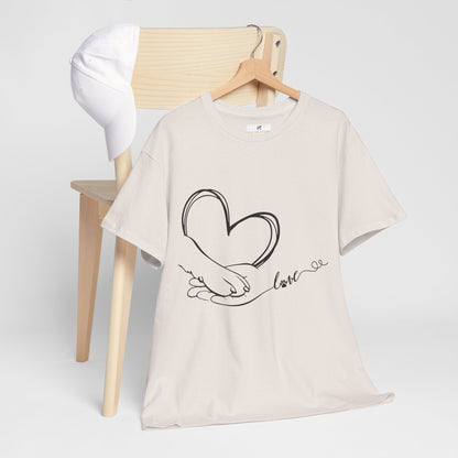 VS Dog Paw Unisex Tee, Pet Owner Gift