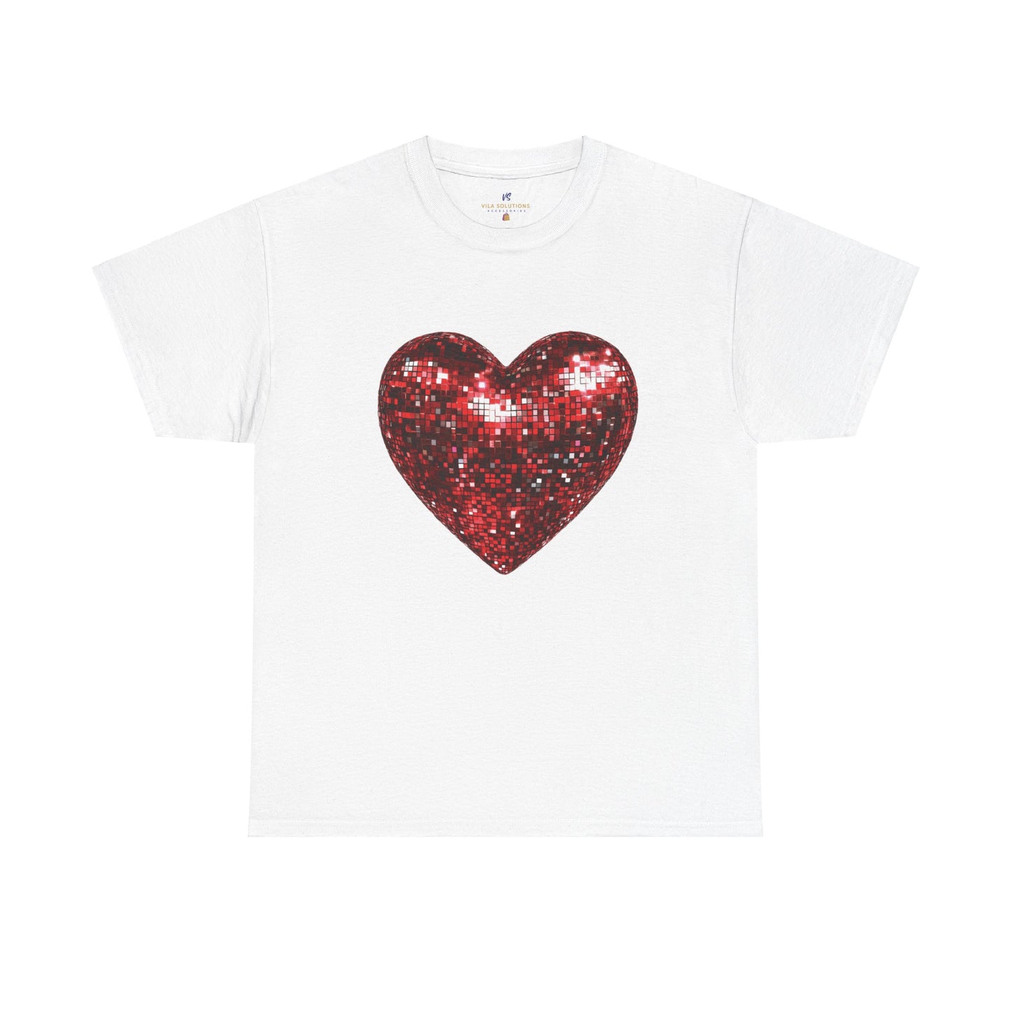 VS Bright Heart Tee, Love Gift for Her.