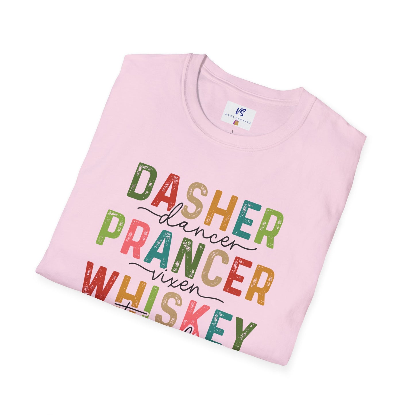 VS Dasher, Prancer, Whiskey Vodka Tee!