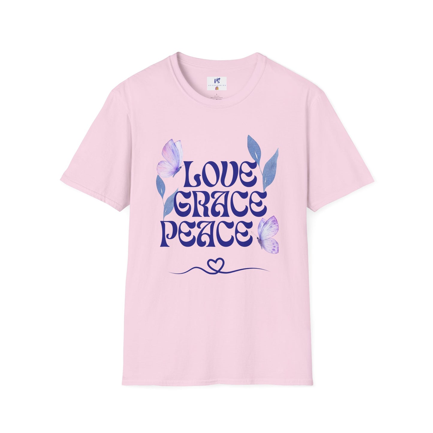 VS Unisex T-Shirt: Love, Grace, Peace!