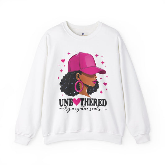 VS Empowering Black Woman Unisex Sweatshirt, Positive Energy Apparel.