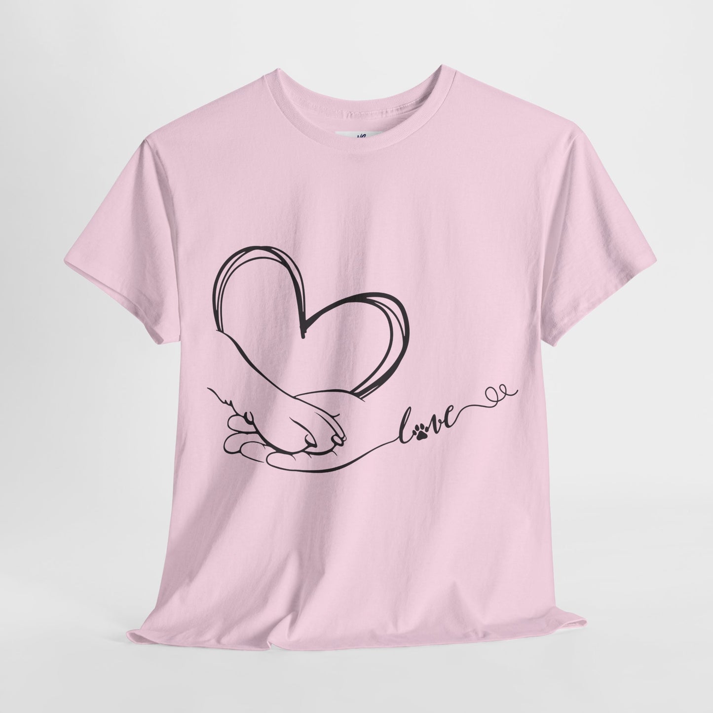 VS Dog Paw Unisex Tee, Pet Owner Gift