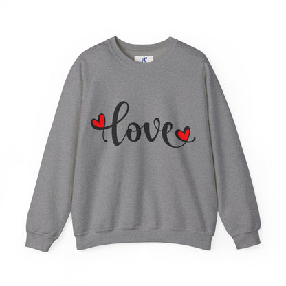 VS Love Hearth Sweatshirt, Comfortable Crewneck