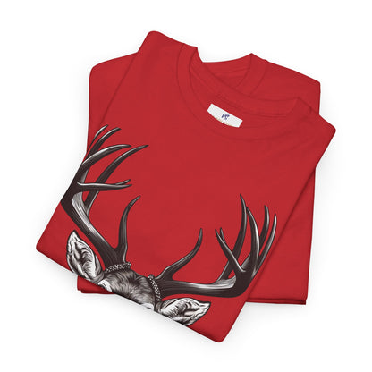 VS Buck photo Unisex Heavy Cotton Tee - Nature Lover Gift