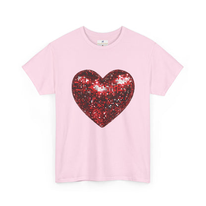 VS Bright Heart Tee, Love Gift for Her.