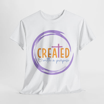 VS Unisex Heavy Cotton Fit: Purposeful Logo T-Shirt!