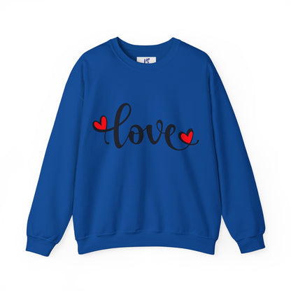 VS Love Hearth Sweatshirt, Comfortable Crewneck