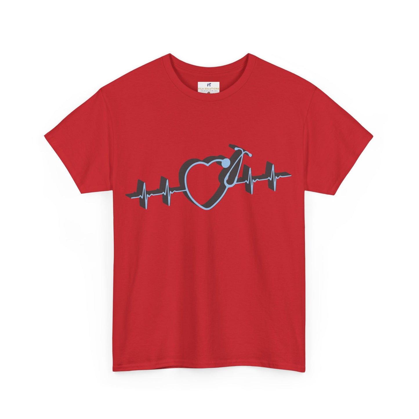 VS Stethoscope Heartbeat Unisex Tee