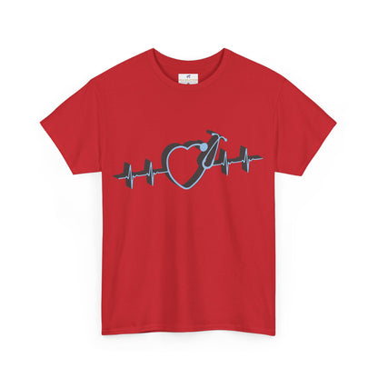 VS Stethoscope Heartbeat Unisex Tee