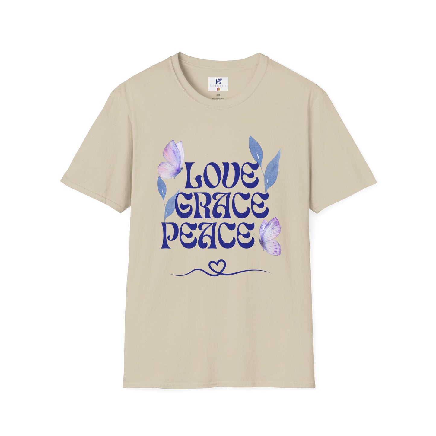 VS Unisex T-Shirt: Love, Grace, Peace!