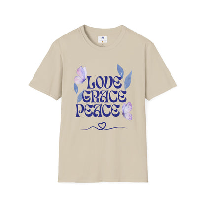 VS Unisex T-Shirt: Love, Grace, Peace!