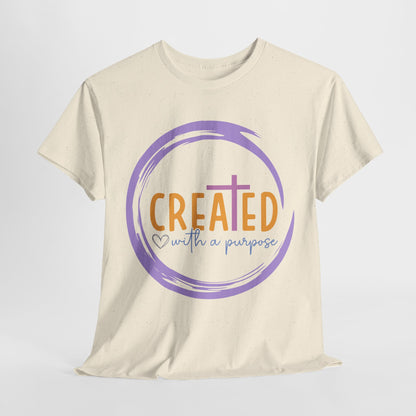 VS Unisex Heavy Cotton Fit: Purposeful Logo T-Shirt!