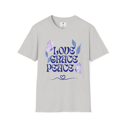 VS Unisex T-Shirt: Love, Grace, Peace!
