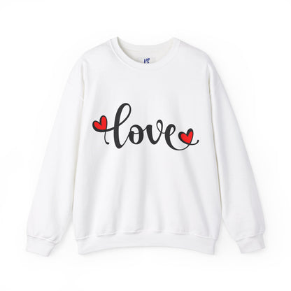 VS Love Hearth Sweatshirt, Comfortable Crewneck