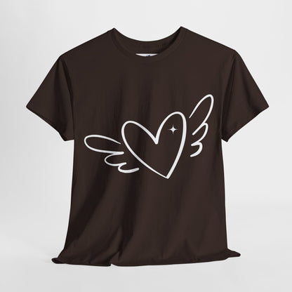 VS Unisex T-Shirt Heavy Cotton: Romantic Gift, Couples Matching Top!