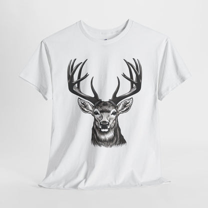 VS Buck photo Unisex Heavy Cotton Tee - Nature Lover Gift