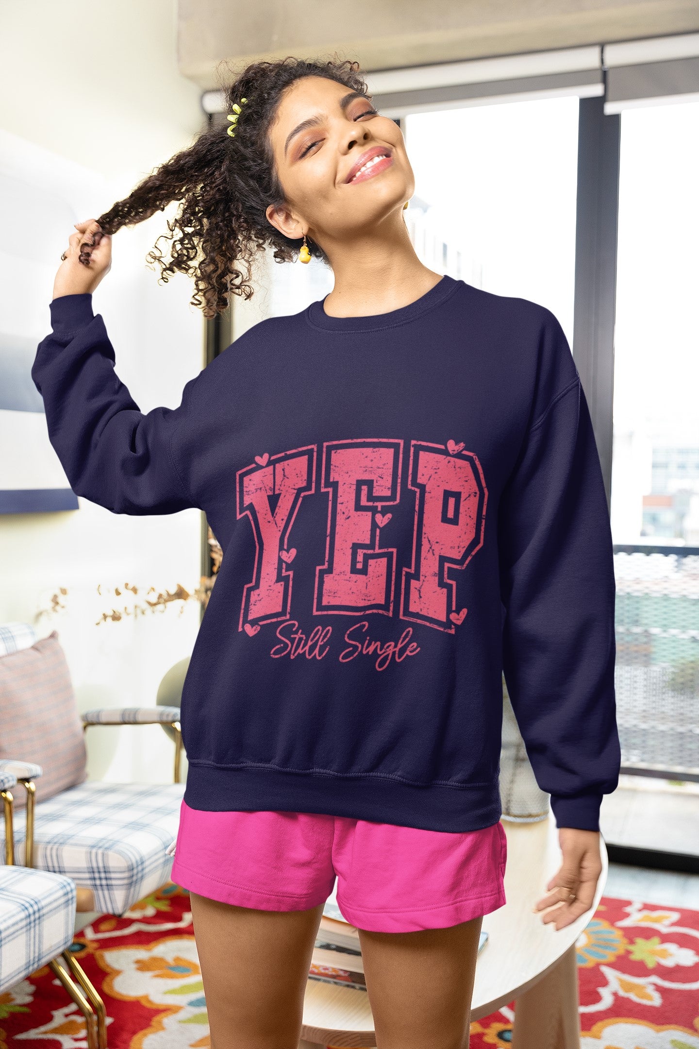 VS Unisex Heavy Blend: Funny Single Life