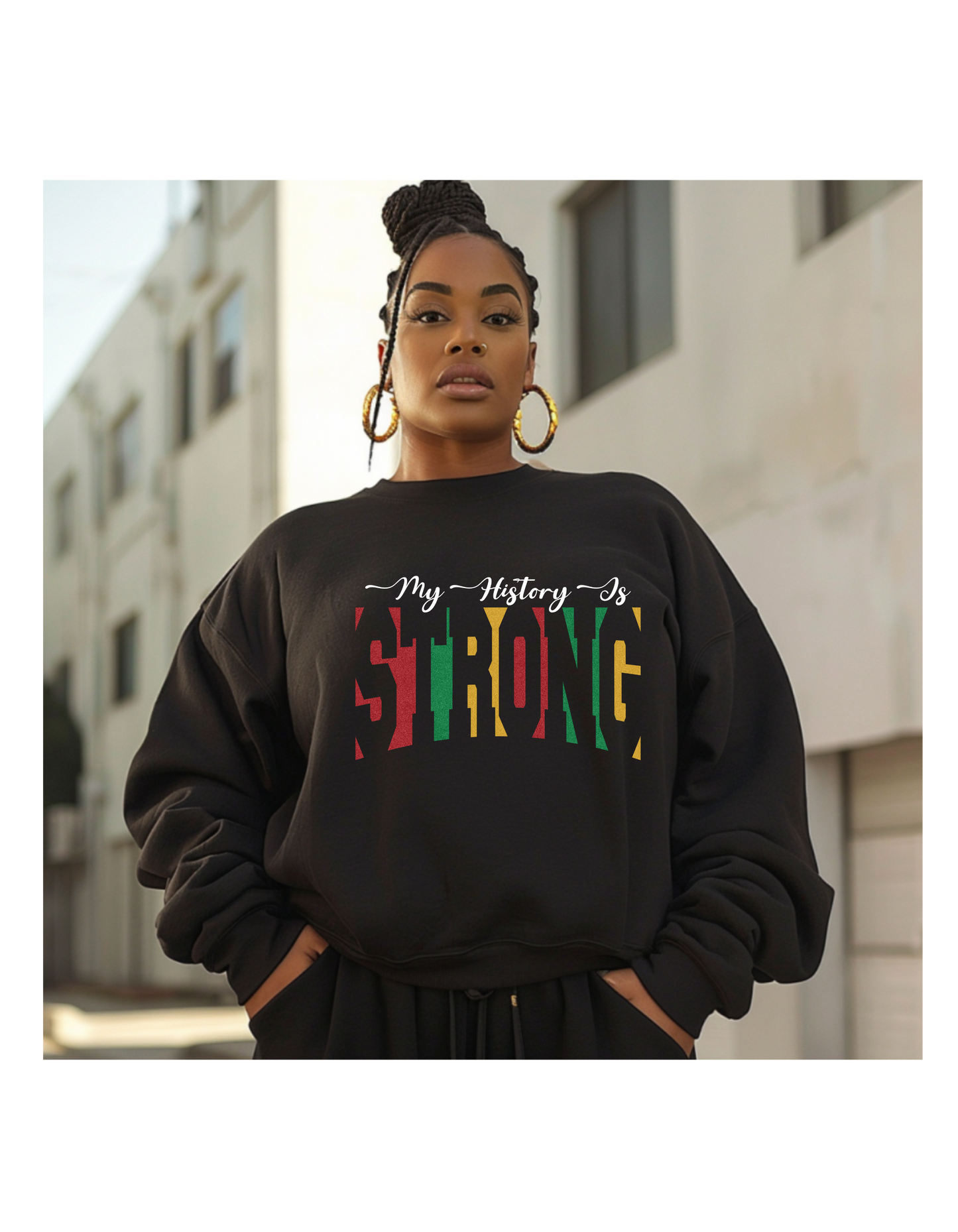 VS African American History Gift, Cultural Pride Sweatshirt