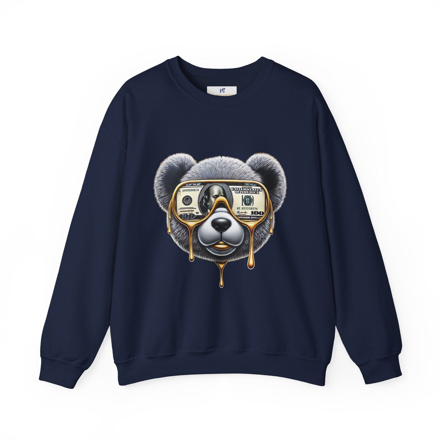 VS Bear, Cozy Pullover, Casual Sweater, Unisex