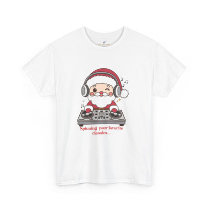VS Copy of Unisex T-Shirt Heavy Cotton: Festive Santa Claus Top!