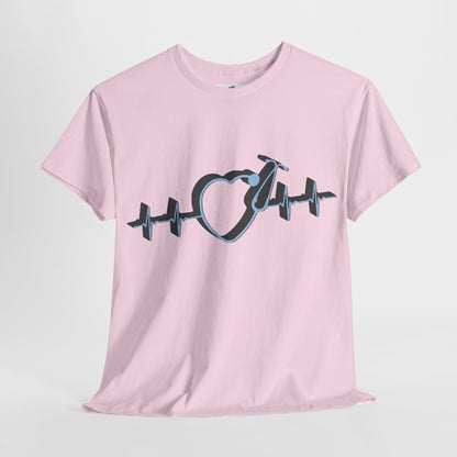 VS Stethoscope Heartbeat Unisex Tee