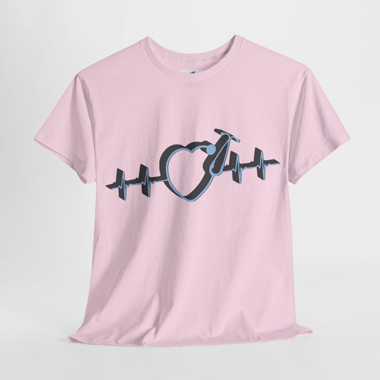 VS Stethoscope Heartbeat Unisex Tee