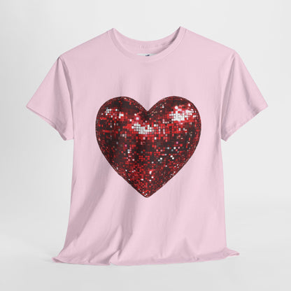 VS Bright Heart Tee, Love Gift for Her.