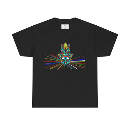 VS Unisex T-Shirt Heavy Cotton: Color Third Eye, Spiritual Graphic.