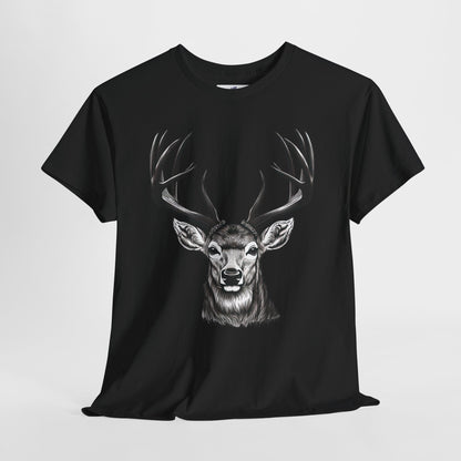 VS Buck photo Unisex Heavy Cotton Tee - Nature Lover Gift