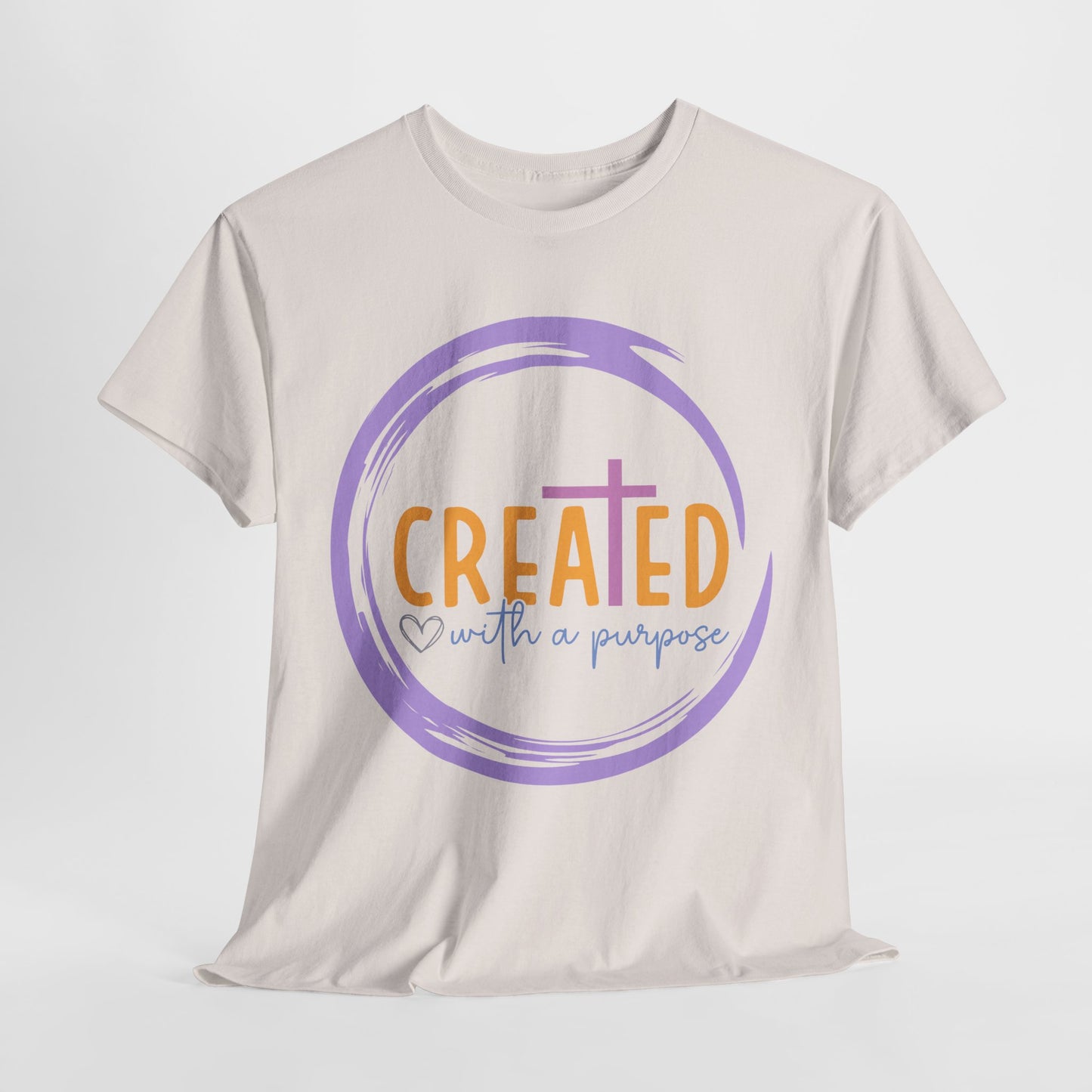 VS Unisex Heavy Cotton Fit: Purposeful Logo T-Shirt!