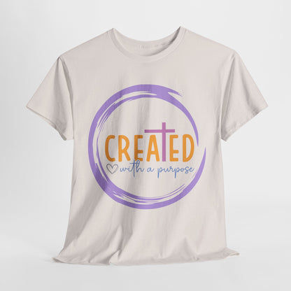 VS Unisex Heavy Cotton Fit: Purposeful Logo T-Shirt!