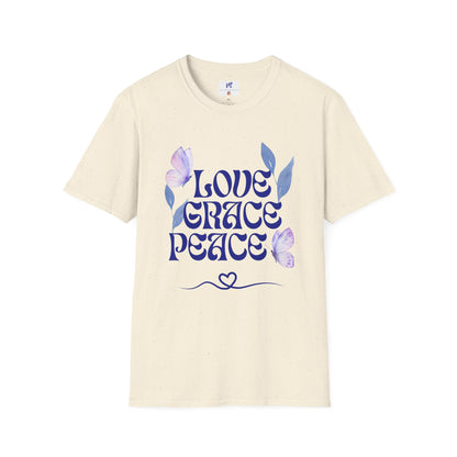 VS Unisex T-Shirt: Love, Grace, Peace!