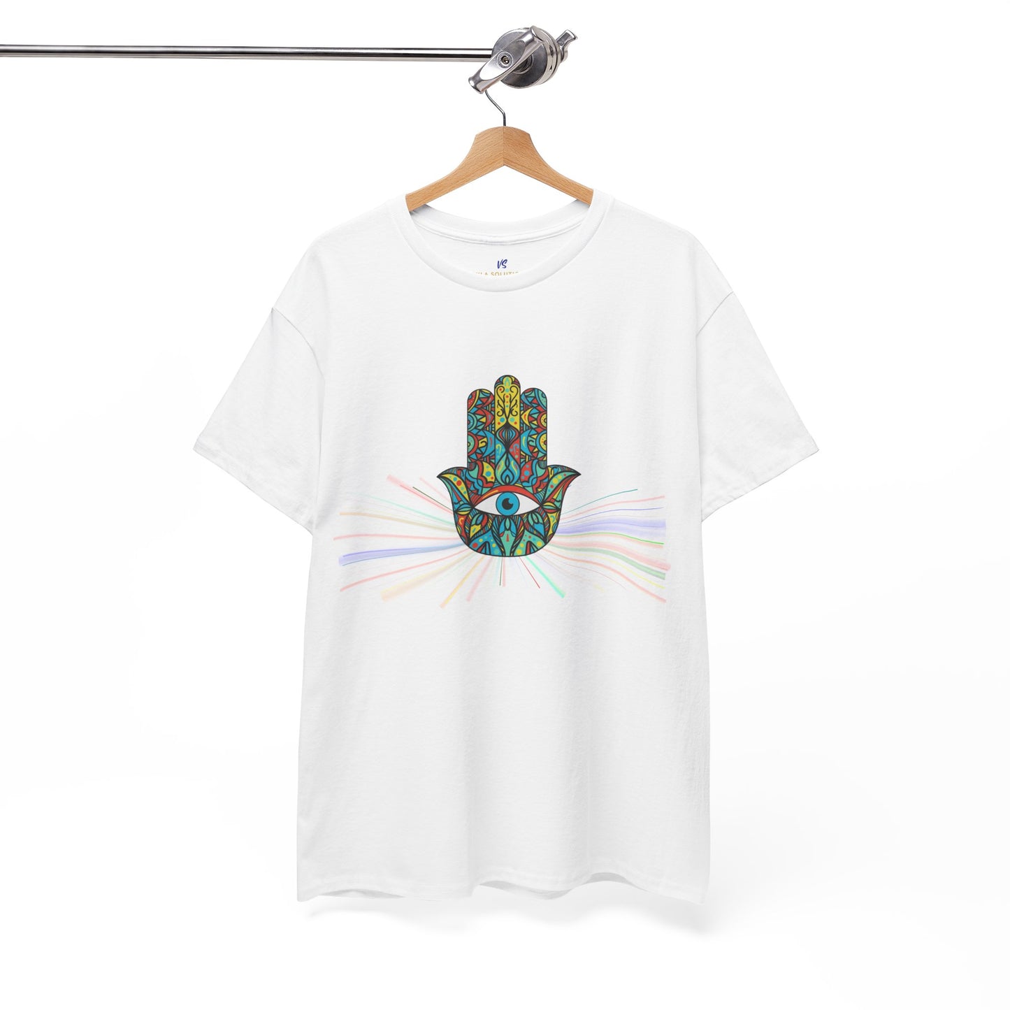 VS Unisex T-Shirt Heavy Cotton: Color Third Eye, Spiritual Graphic.