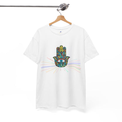 VS Unisex T-Shirt Heavy Cotton: Color Third Eye, Spiritual Graphic.