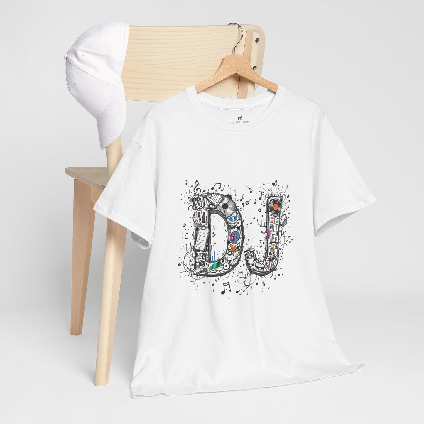 VS Unisex Music Lover Tee, DJ T-Shirt.
