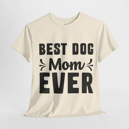 VS Best Mom Dog T-Shirt -  Dog Lover Gift for Her